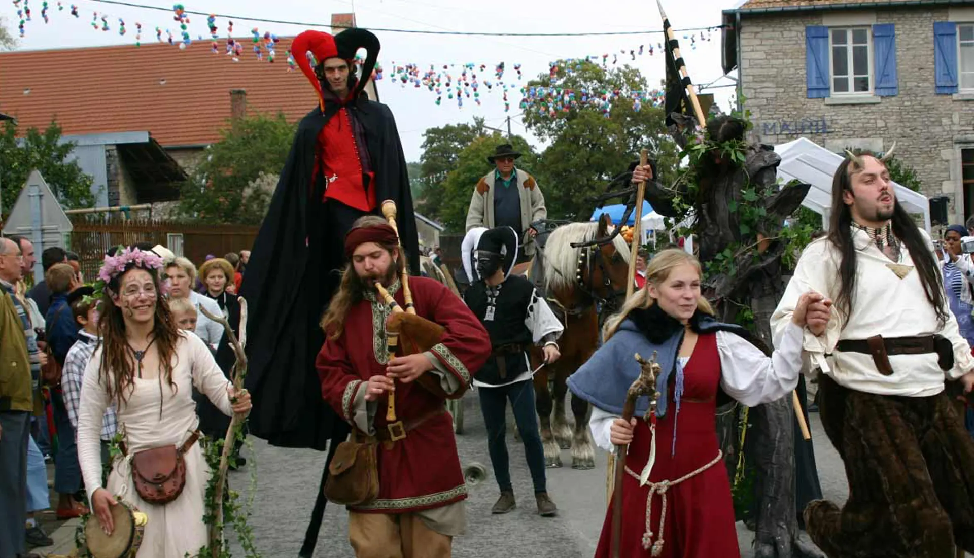 deambulations et parades