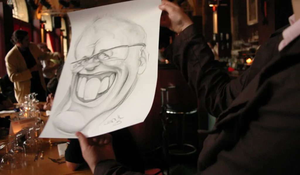 caricaturiste-restaurant